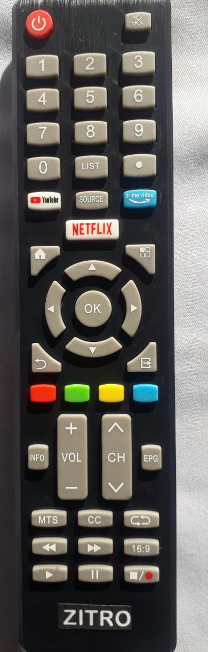 CONTROL REMOTO ZITRO SMARTV