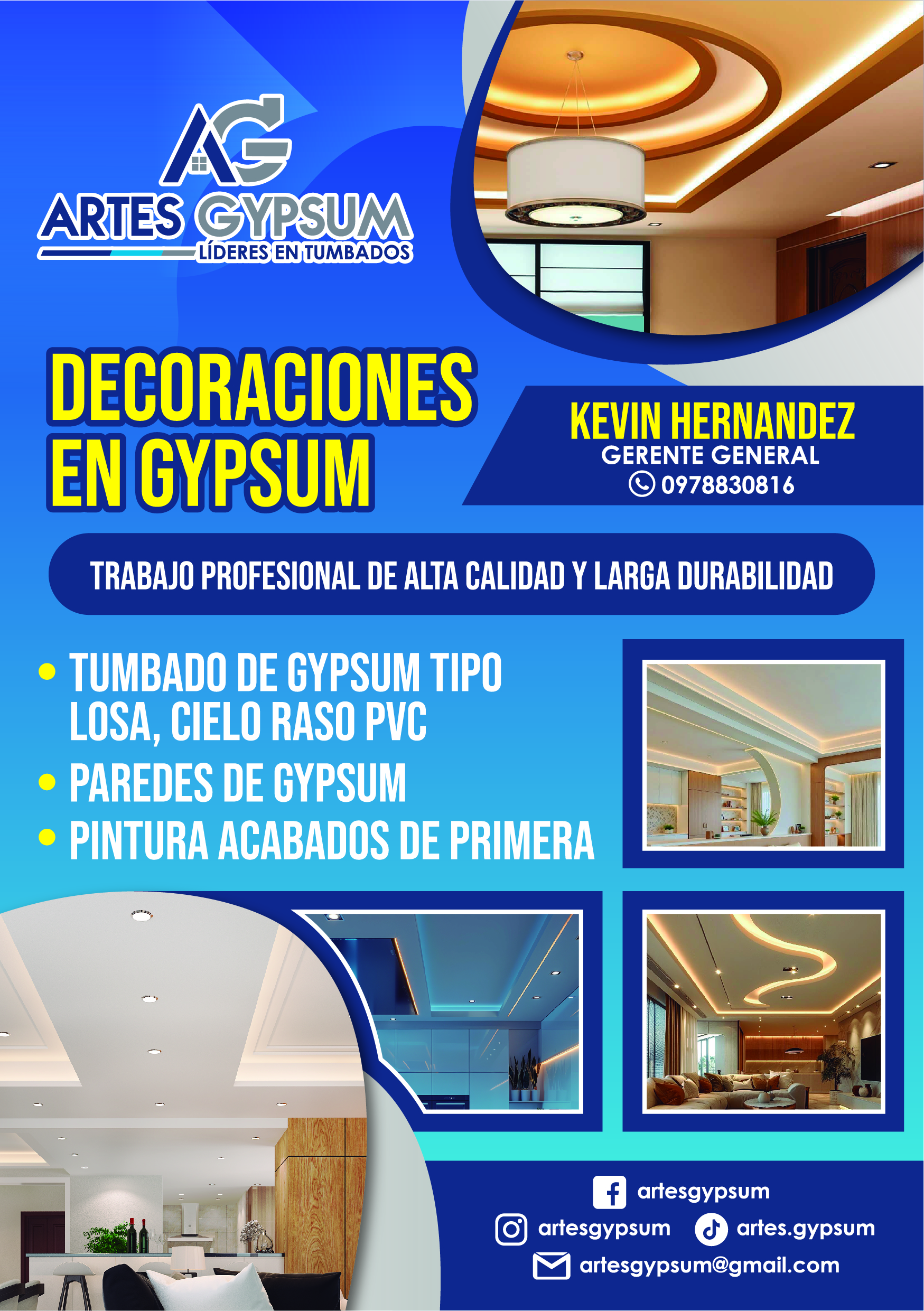 Trabajos en Gypsum
