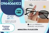 Lentes fotocromaticos en Quito